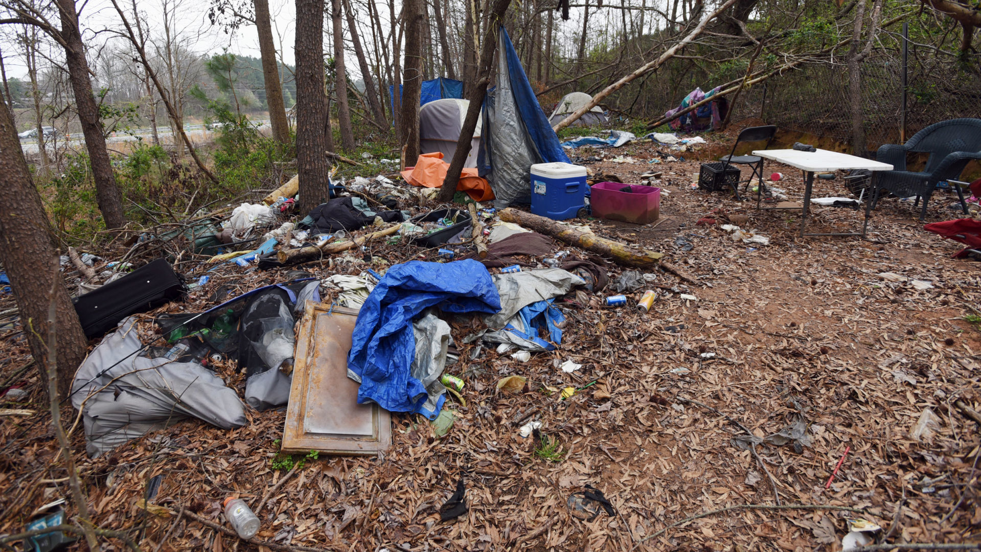 Homeless camps